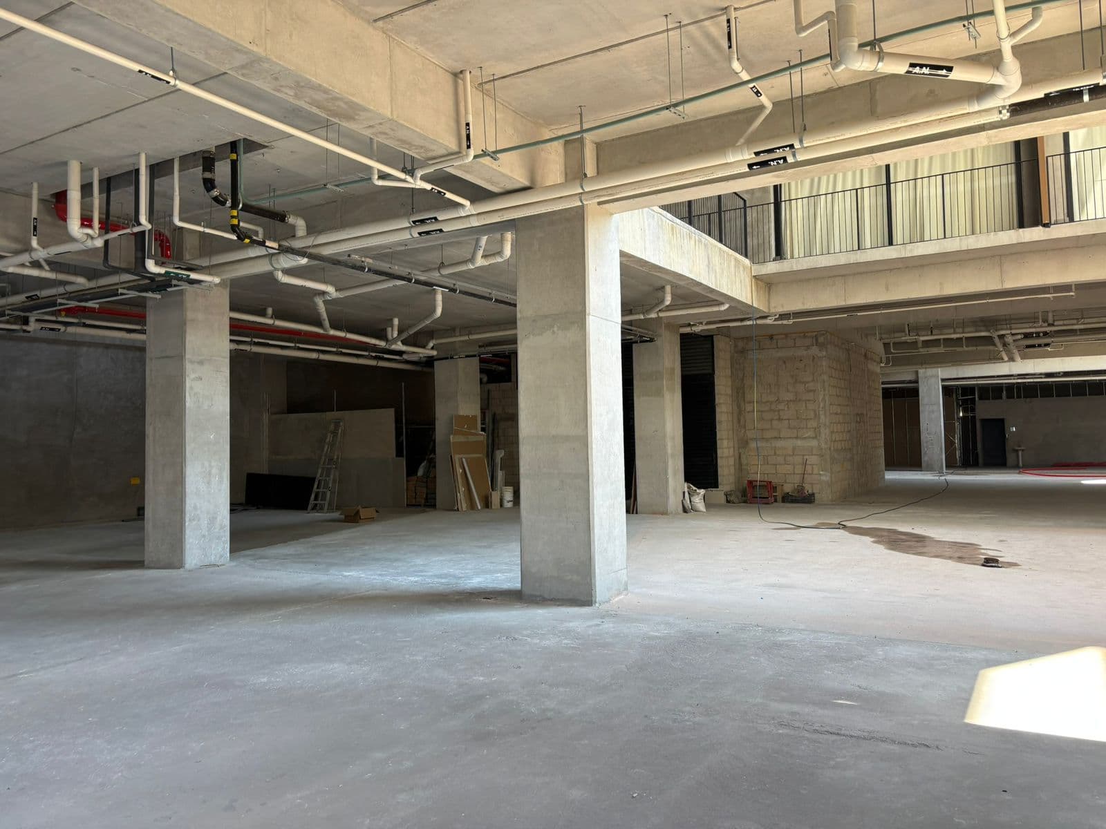 Proceso constructivo — planta libre