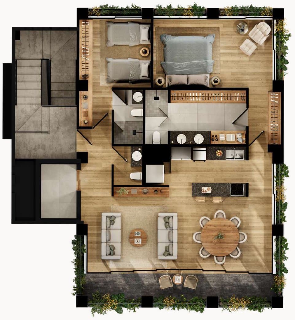 Departamento Full Living 400